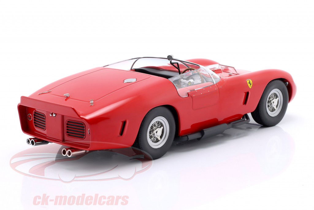 Ferrari 250 TR61 Plain Body Edition rød 1:18 WERK83