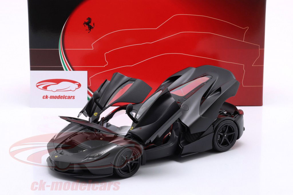 Ferrari LaFerrari year 2013-2018 dull black 1:18 BBR