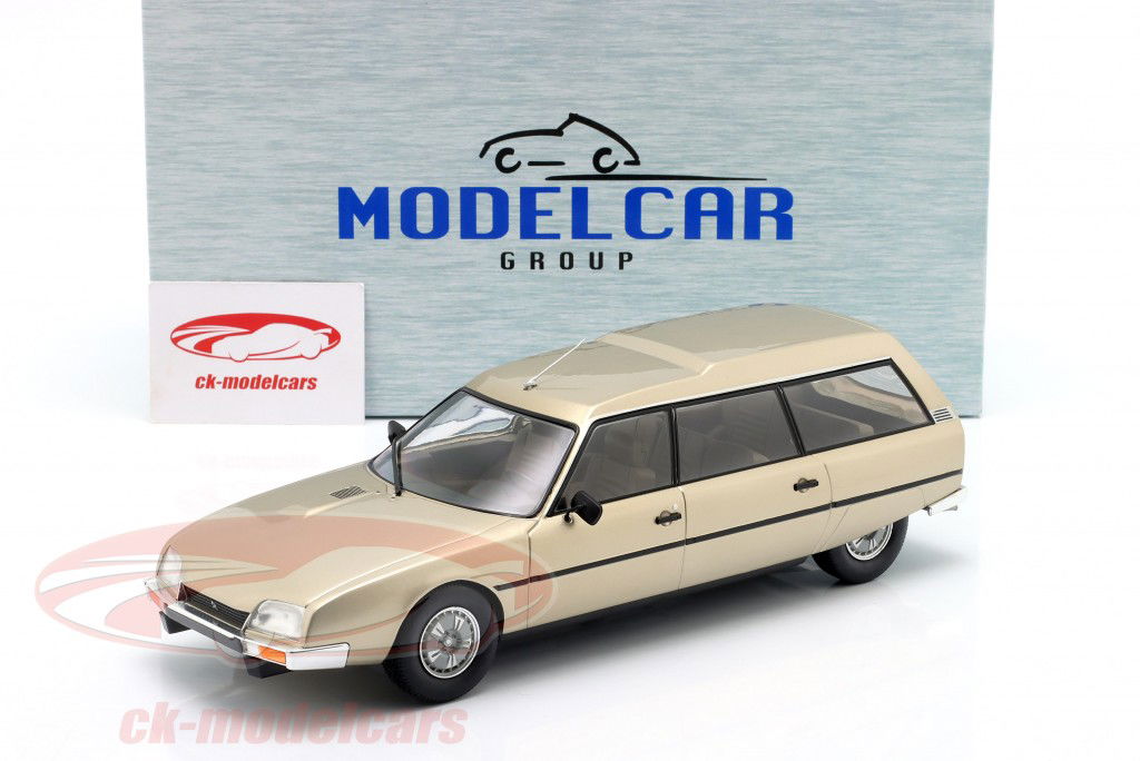 Citroen CX Break Año de construcción 1977 beige metálico 1:18 ModelCar Group