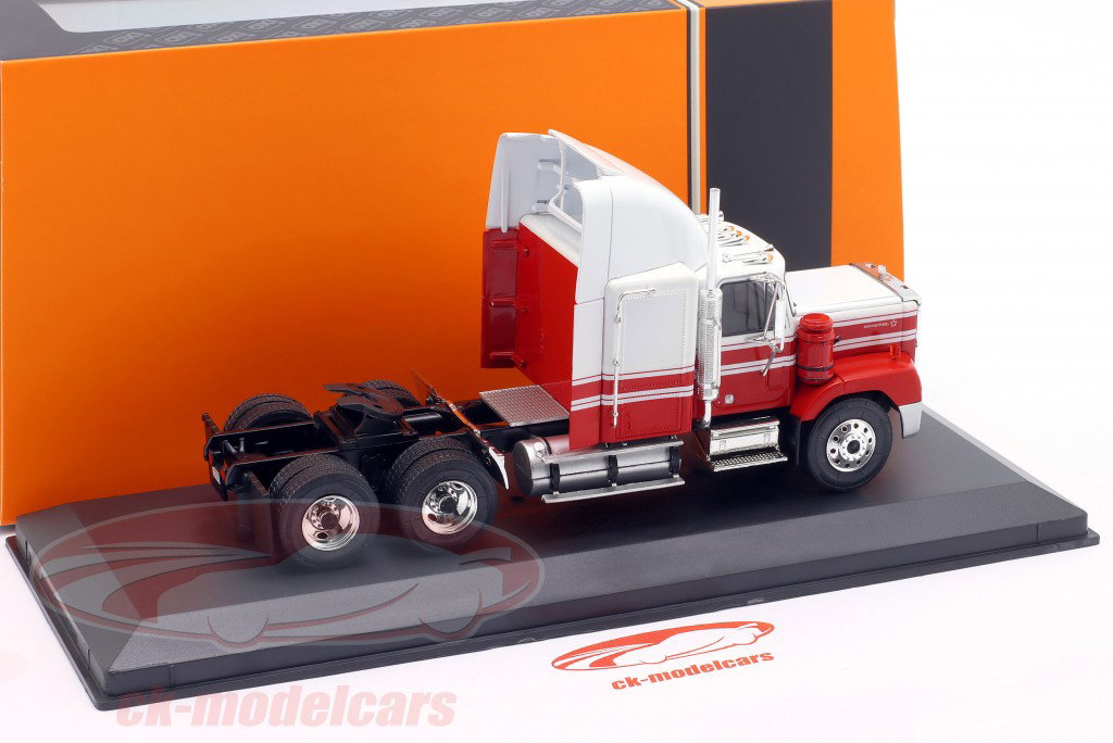 GMC General SBFA Camion Année de construction 1988 rouge / blanc 1:43 Ixo