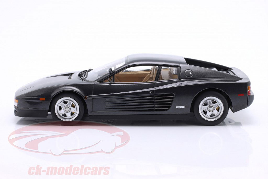 Ferrari Testarossa US Version Miami Vice 1984 anthracite 1:18 KK-Scale
