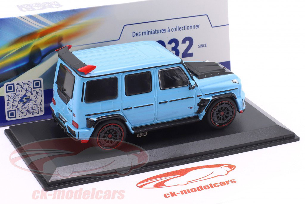 Brabus 900 Rocket Edition Bouwjaar 2021 China blauw 1:43 Solido