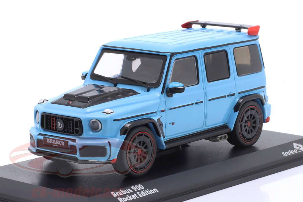 Brabus 900 Rocket Edition Bouwjaar 2021 China blauw 1:43 Solido