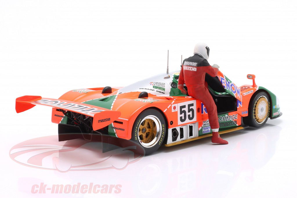 Driver figure Mazda 787 1:18 FigurenManufaktur