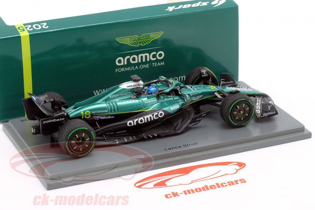 Lance Stroll Aston Martin AMR25 #18 6th Australien GP Formel 1 2025 1:43 Spark