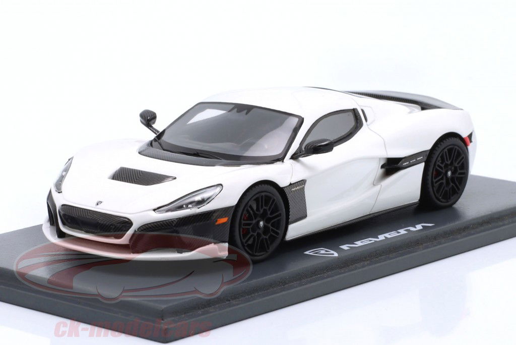 Rimac Nevera Année de construction 2022 blanc 1:43 Schuco
