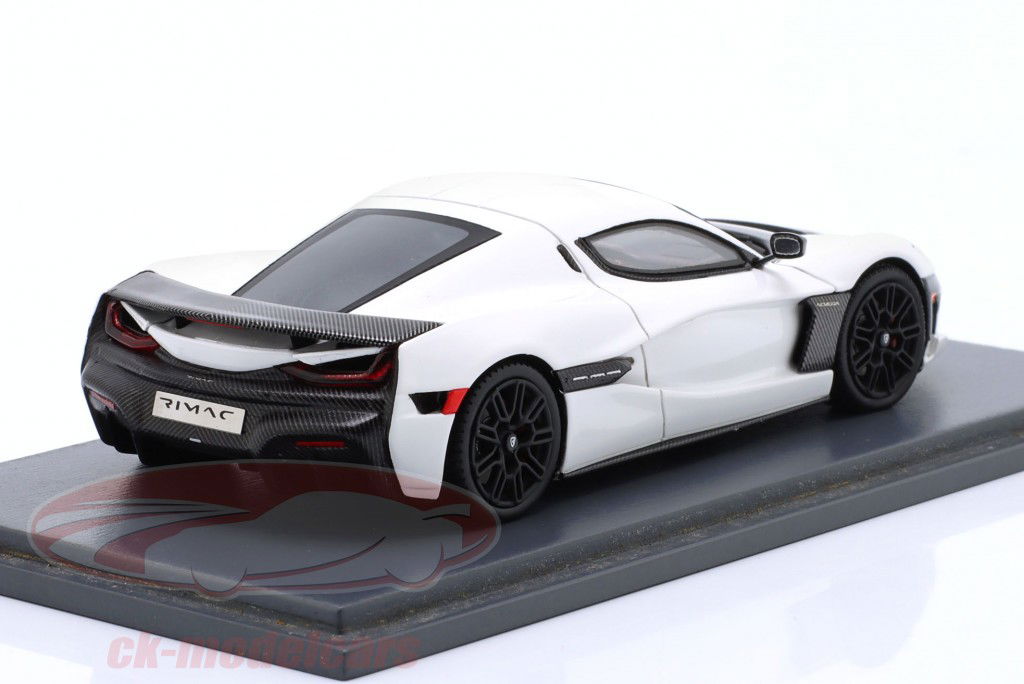 Rimac Nevera Année de construction 2022 blanc 1:43 Schuco