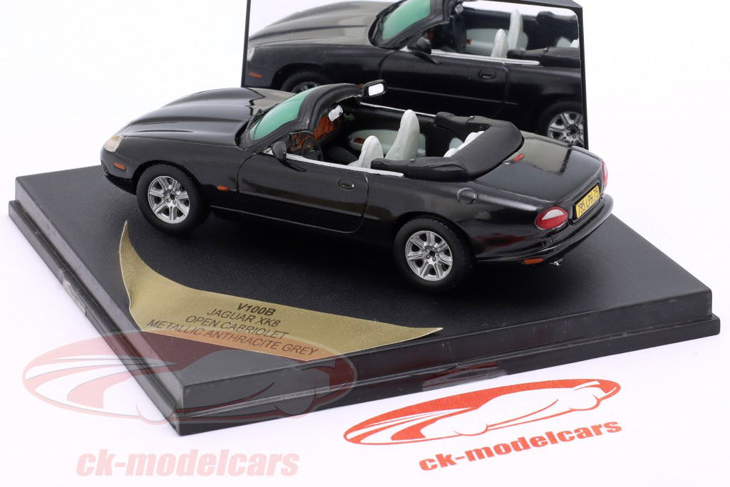 Jaguar XK8 Cabriolet Open Top anthracite grey 1:43 Vitesse