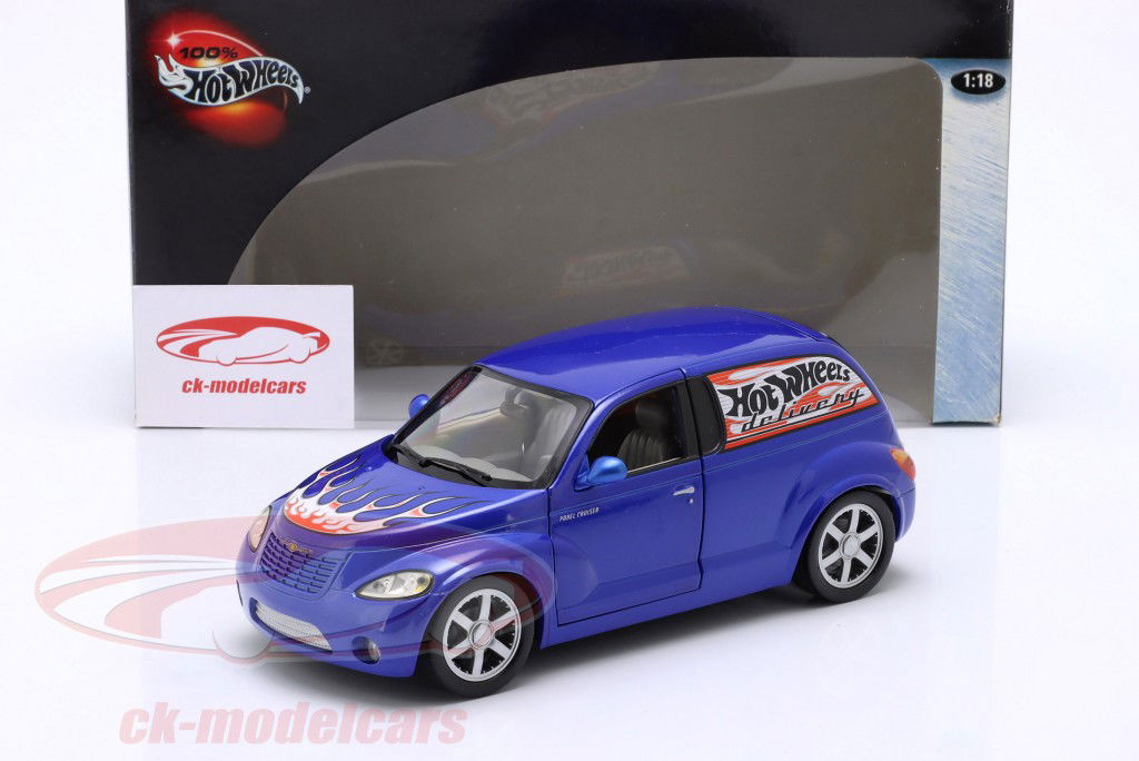 Chrysler Panel Cruiser blå metallisk 1:18 HotWheels