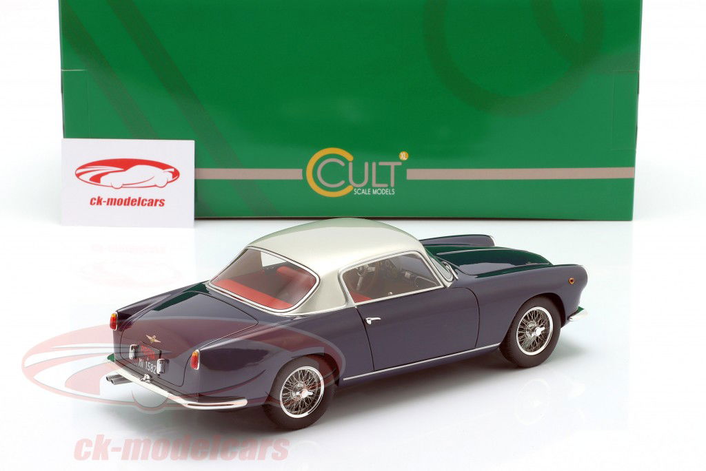 Alfa Romeo 1900 CSS Touring Coupe Année de construction 1955 bleu / argent 1:18 Cult Scale