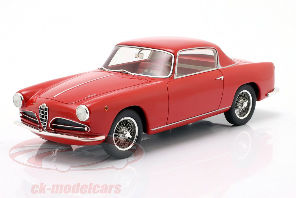 Alfa Romeo 1900 CSS Touring Coupe Year 1955 red 1:18 Cult Scale