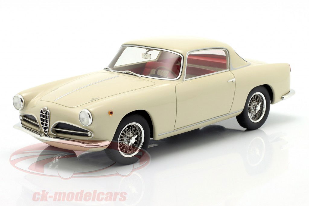 Alfa Romeo 1900 CSS Touring Coupe Bouwjaar 1955 beige 1:18 Cult Scale