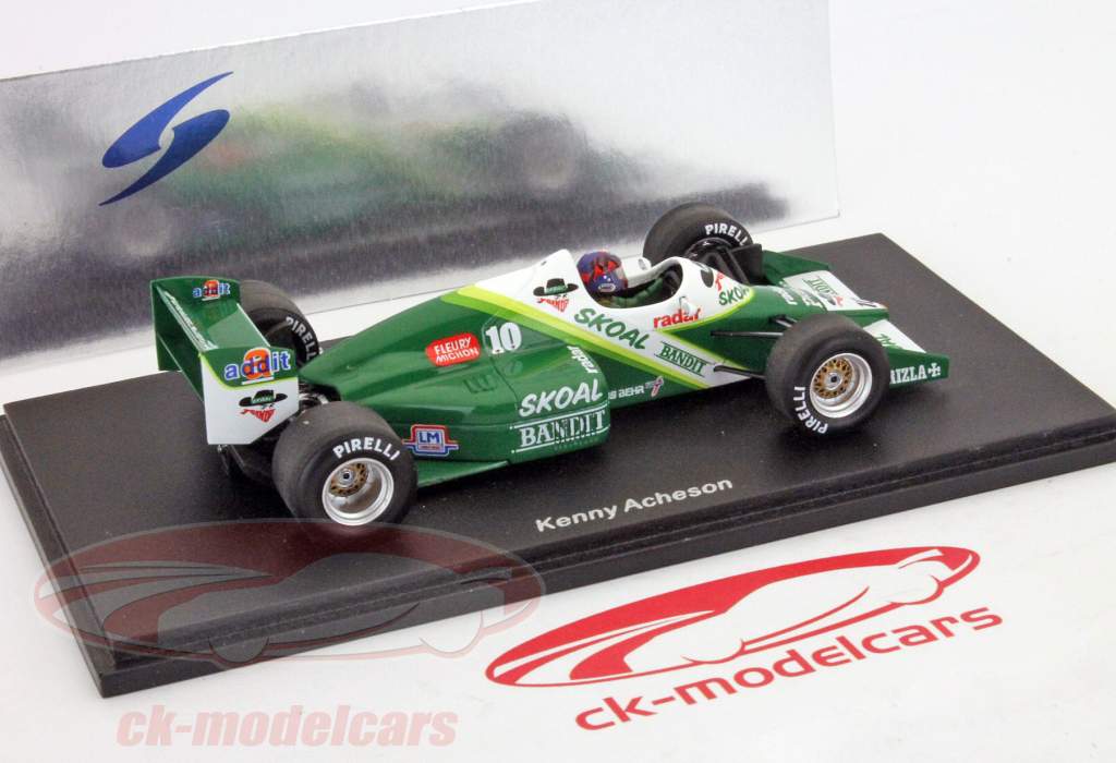 K.艾奇逊RAM S4T＃10大奖赛奥地利一级方程式赛车1985 1:43星火