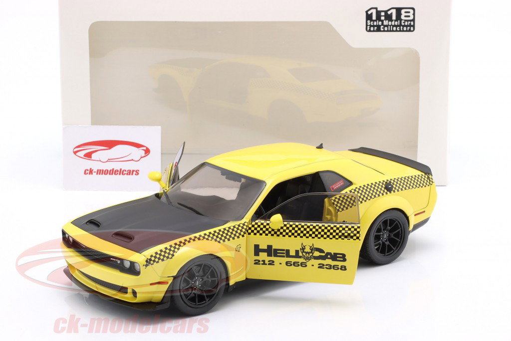 Solido 1:18 Dodge Challenger SRT Hellcat Redeye Widebody New York
