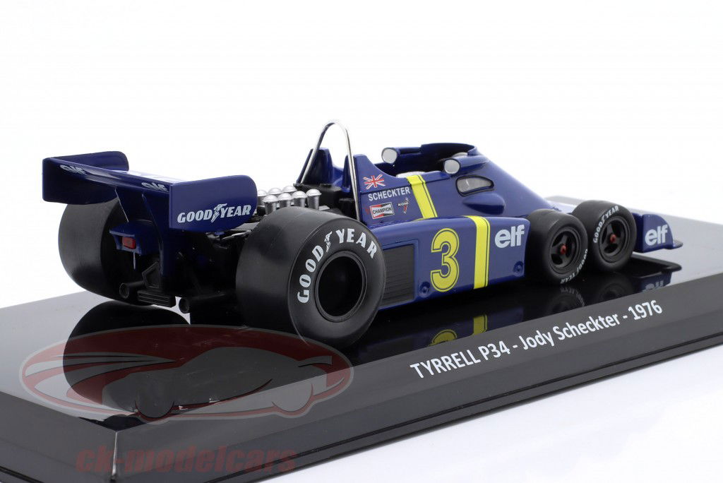 Jody Scheckter Tyrrell P34 #3 formule 1 1976 1:24 Premium Collectibles