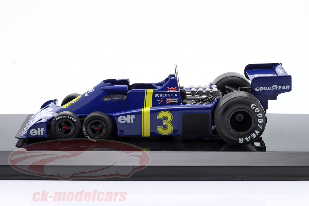 Jody Scheckter Tyrrell P34 #3 formule 1 1976 1:24 Premium Collectibles