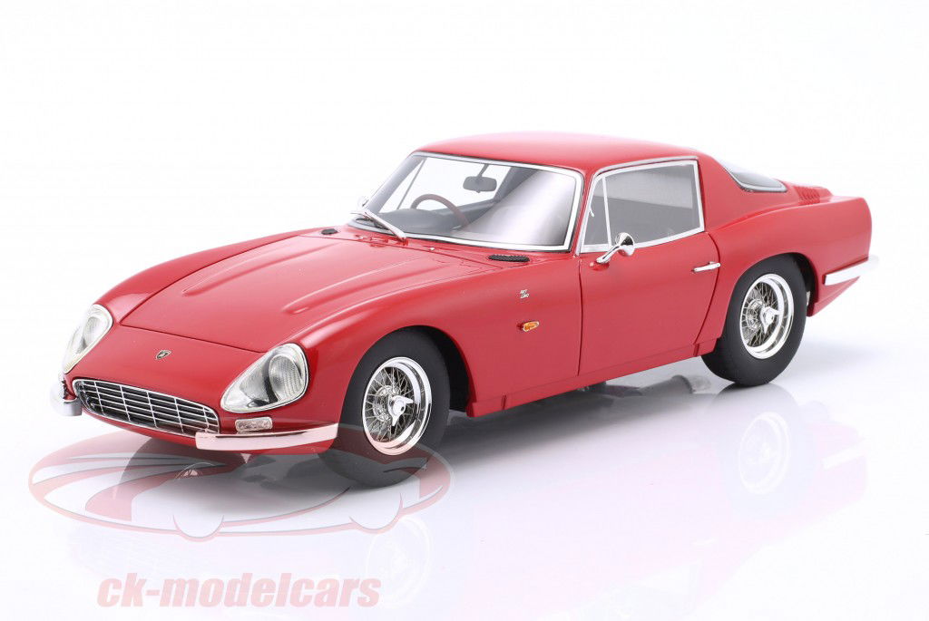 Lamborghini 3500 GT Zagato RHD Byggeår 1965 rød 1:18 MAXIMA
