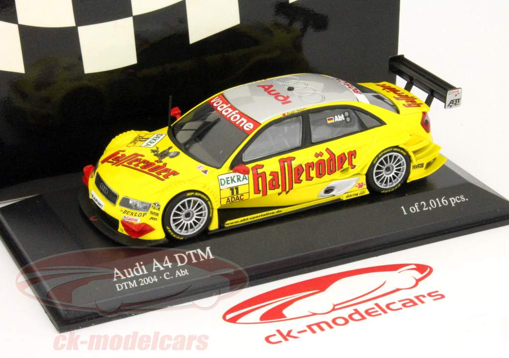 Audi A4 DTM #11 DTM 2004 Christian Abt 1:43 Minichamps