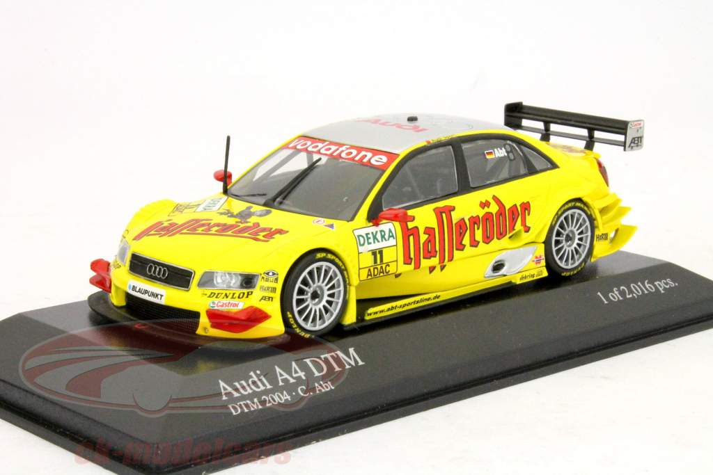 Audi A4 DTM #11 DTM 2004 Christian Abt 1:43 Minichamps