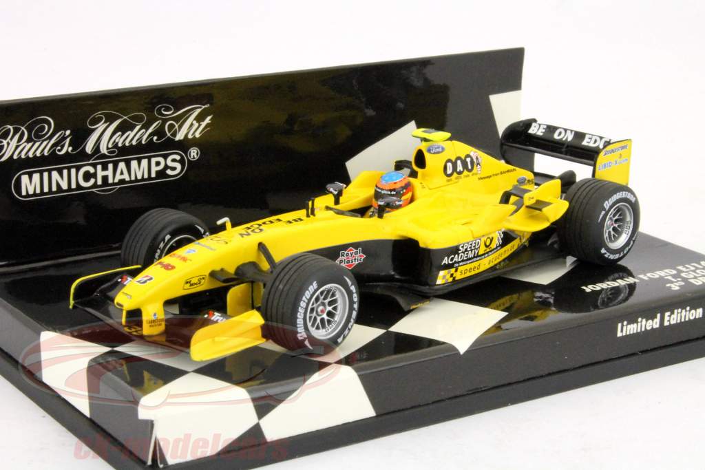 Timo Glock Jordan Ford EJ14 3 driver 1:43 Minichamps