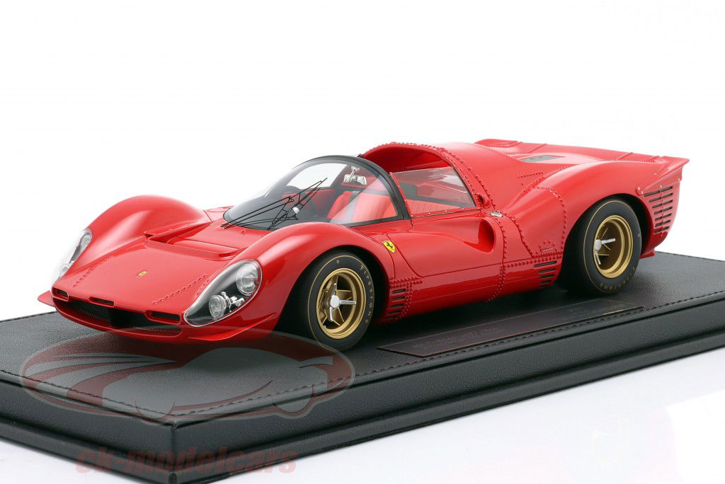 Ferrari 330 P4 Spyder Straßenversion 1967 rot 1:18 TopMarques