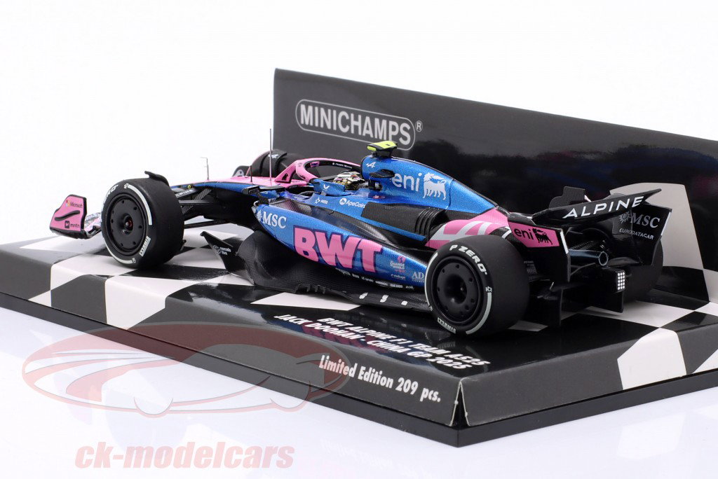 Minichamps 1:43 Jack Doohan Alpine A525 #7 Chinese GP Formula 1