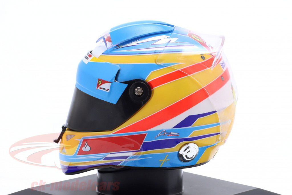 Fernando Alonso #5 Scuderia Ferrari formule 1 2012 helm 1:5 Spark Editions