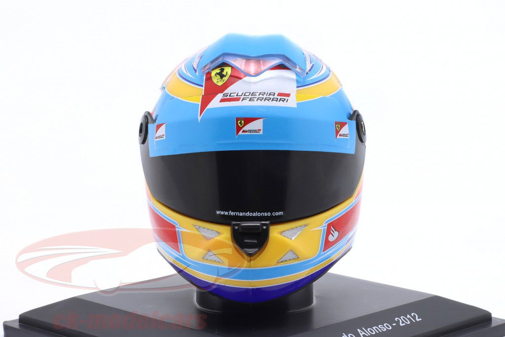Fernando Alonso #5 Scuderia Ferrari formule 1 2012 helm 1:5 Spark Editions