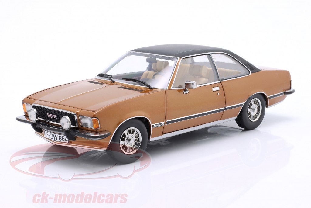 Opel Commodore B GS/E Coupé Год постройки 1975 золотисто-коричневый металлический 1:18 TOURING
