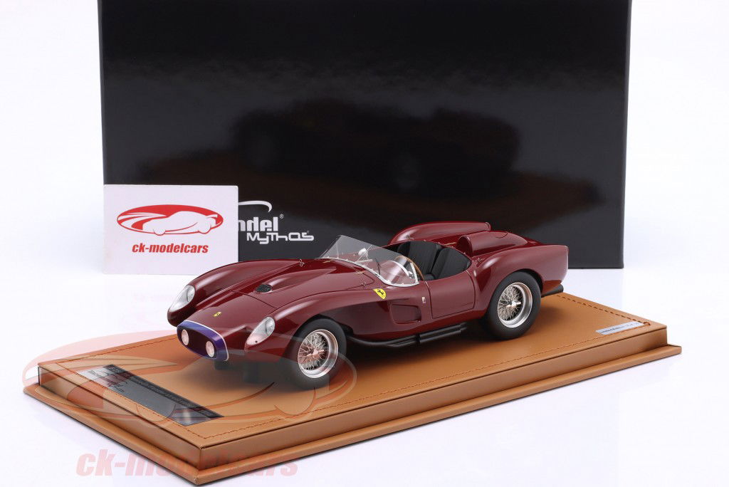 Ferrari 250 TR Straßenversion 1958 Mugello rot / blau 1:18 Tecnomodel
