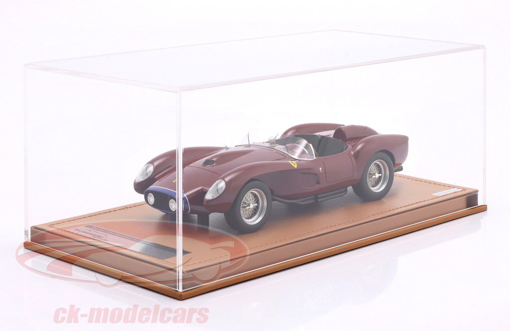 Ferrari 250 TR Straßenversion 1958 Mugello rot / blau 1:18 Tecnomodel