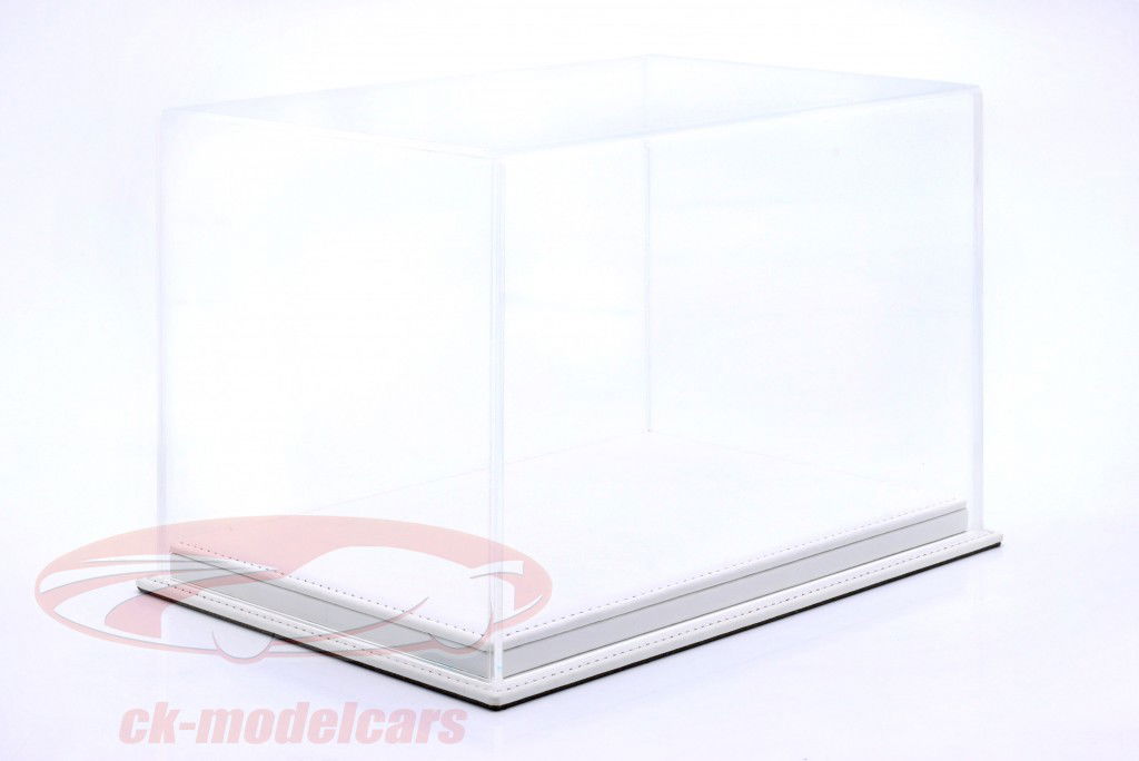 Alta qualidade Vitrine de acrílico Mulhouse com branco Base de couro para Capacetes 1:2 Atlantic