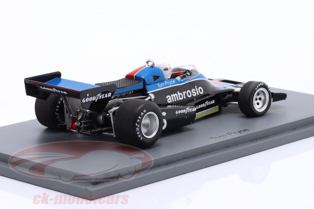 Tom Pryce Shadow DN8 #16 Brasileiro GP fórmula 1 1977 1:43 Spark