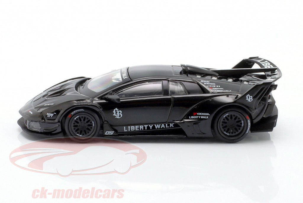 Lamborghini Murcielago GT EVO Année de construction 2024 LB-Silhouette noir 1:64 TrueSclae