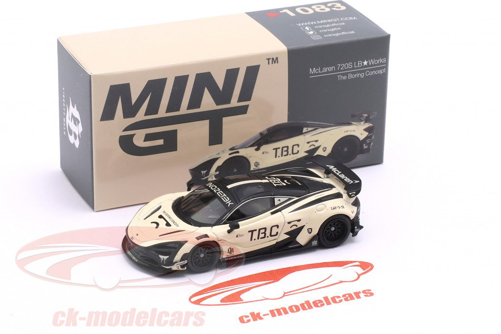 McLaren 720S Año de construcción 2024 LB-Works "The Boring Concept" 1:64 TrueScale