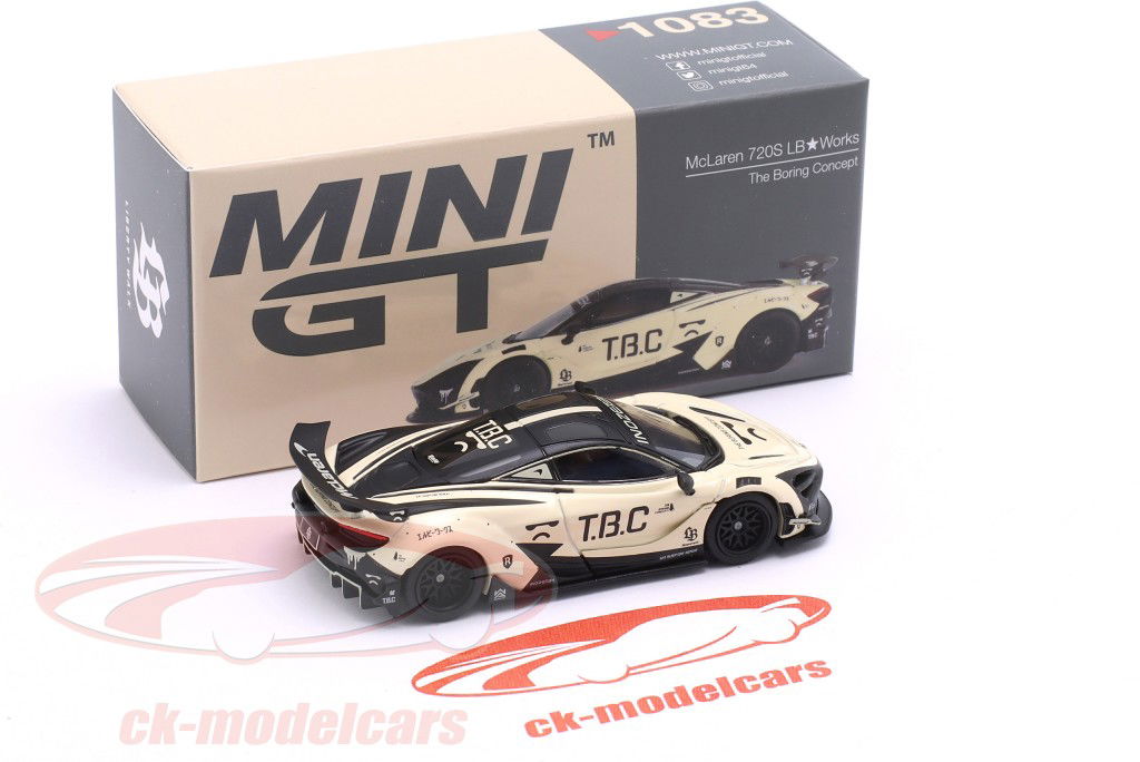 McLaren 720S Año de construcción 2024 LB-Works "The Boring Concept" 1:64 TrueScale