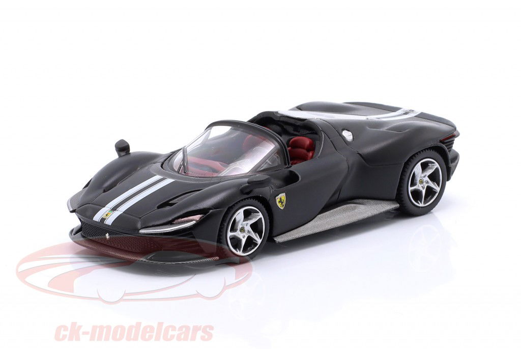 Ferrari Daytona SP3 Ano de construção 2024 preto fosco 1:64 BBR
