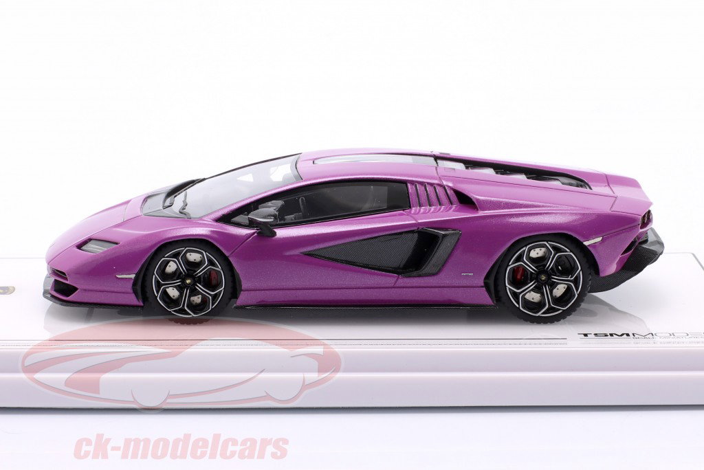 Lamborghini Countach LPI 800-4 Byggeår 2023 lilla 1:43 TrueSclae