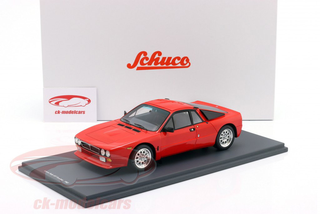 Lancia 037 Stradale Année de construction 1982 rouge 1:18 Schuco