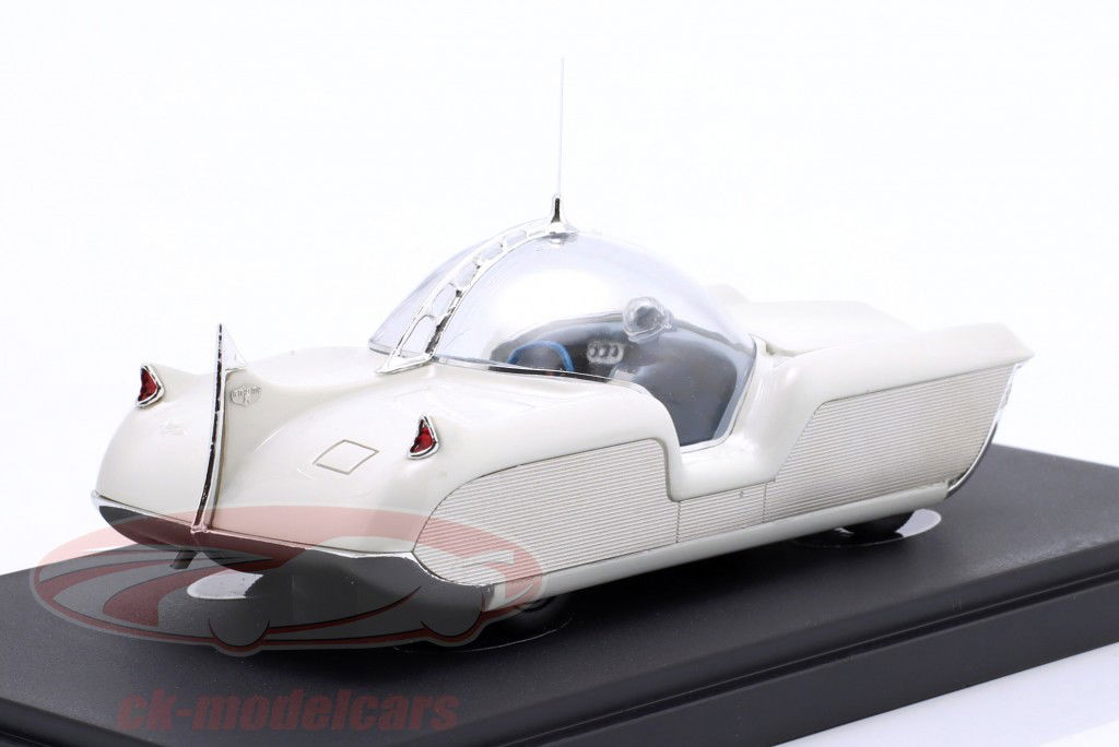 Astra Gnome Année de construction 1956 blanc / gris argenté 1:43 AutoCult