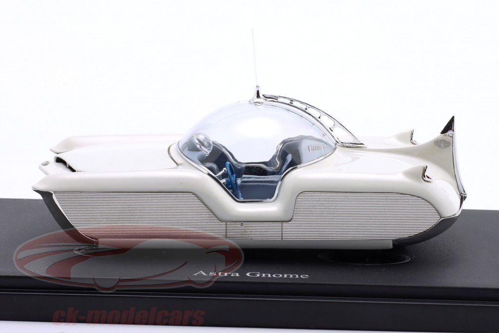 Astra Gnome Ano de construção 1956 branco / cinza-prateado 1:43 AutoCult