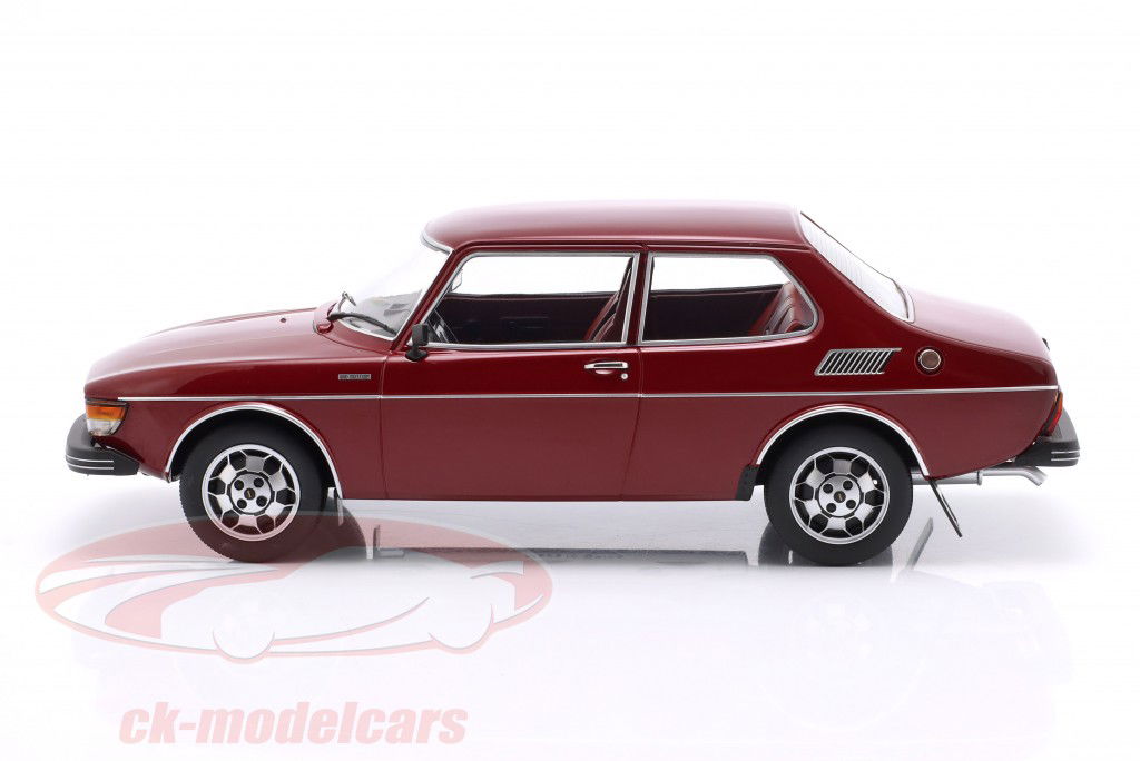 Saab 99 EMS Année de construction 1977 rouge foncé 1:18 ModelCar Group