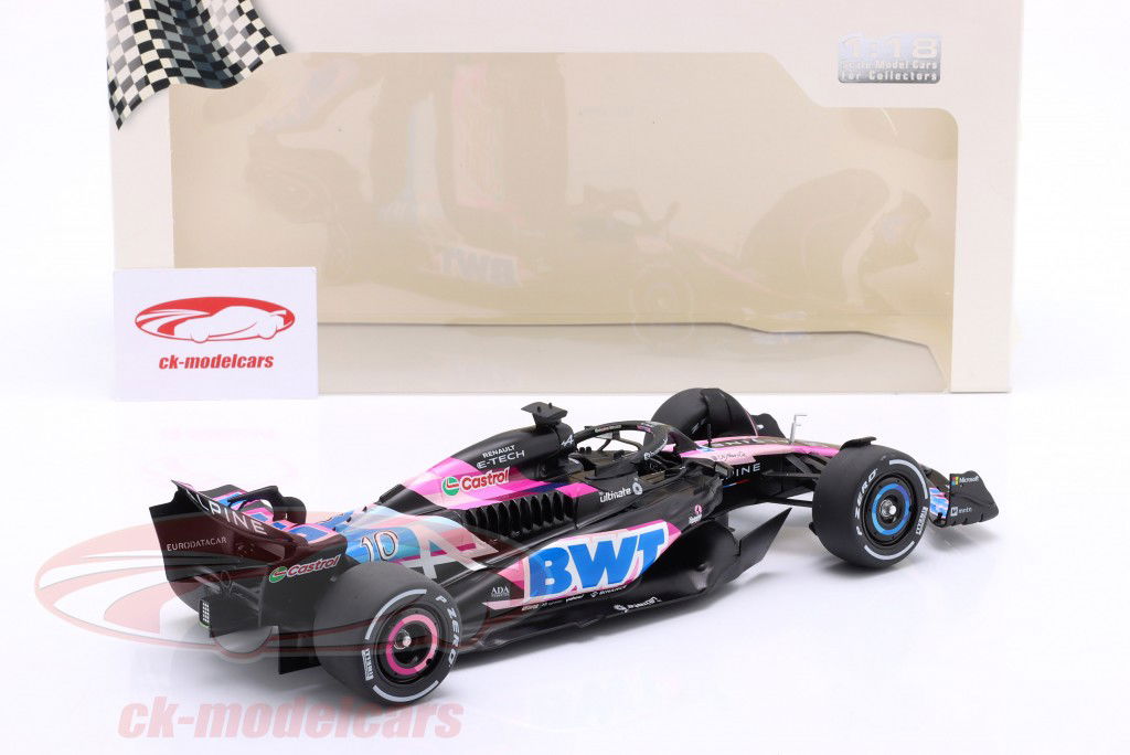 Esteban Ocon Alpine A524 #31 Presentation Car formule 1 2024 1:18 Solido