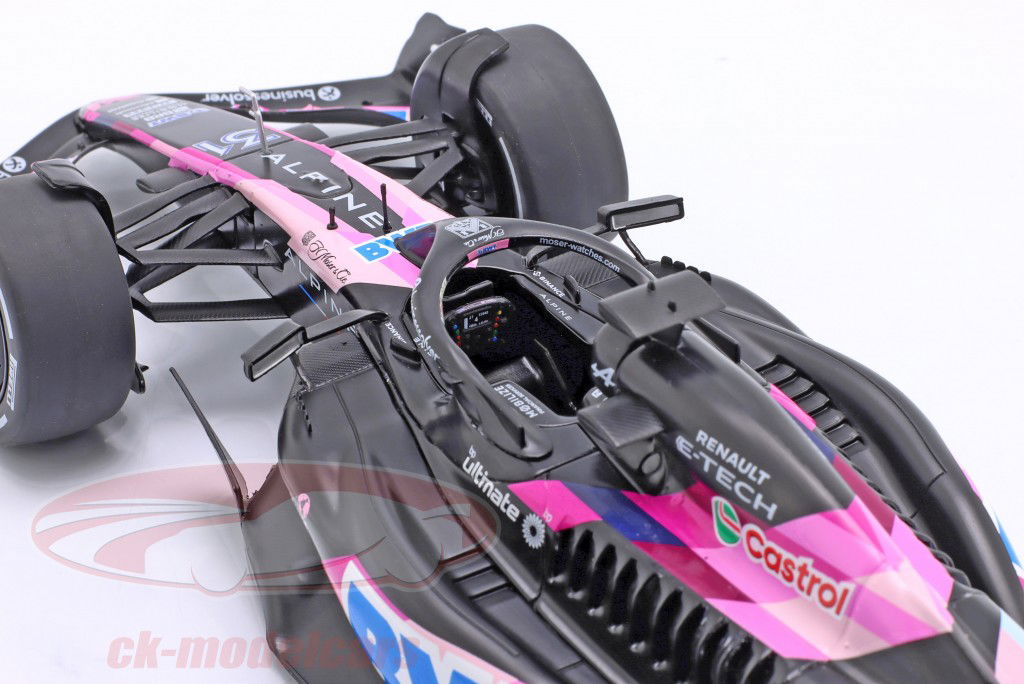 Esteban Ocon Alpine A524 #31 Presentation Car formule 1 2024 1:18 Solido