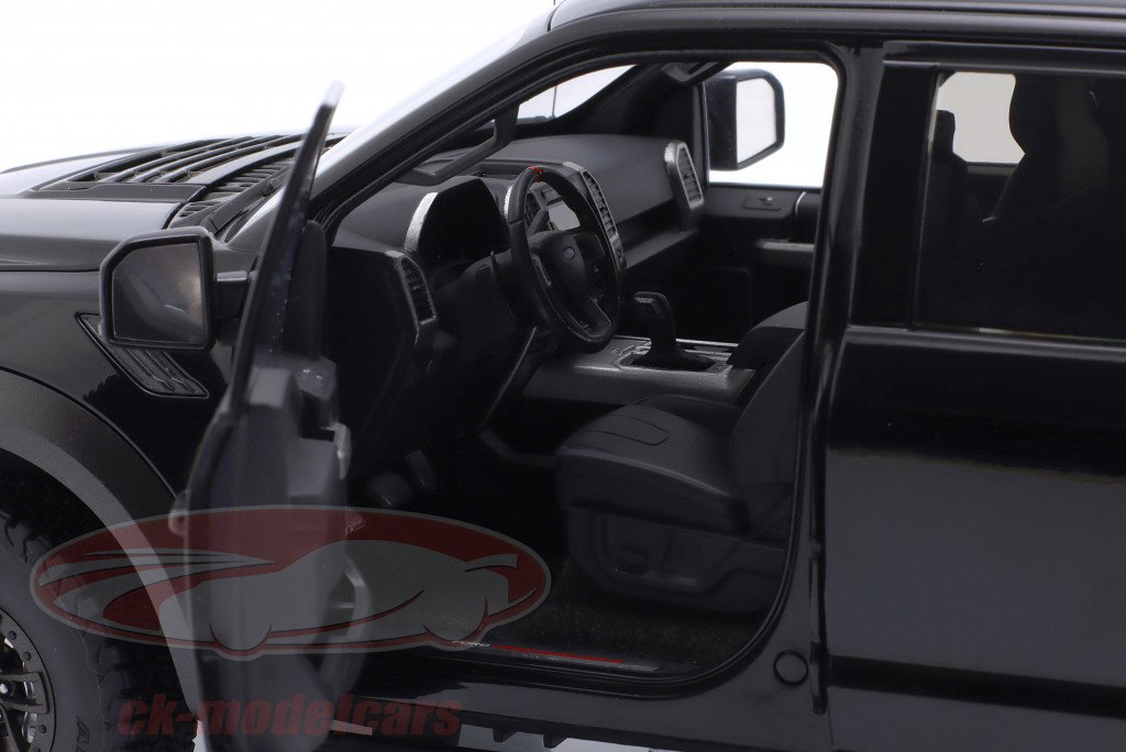 Ford F-150 Raptor Supercrew Año de construcción 2019 ágata negra 1:18 AUTOart