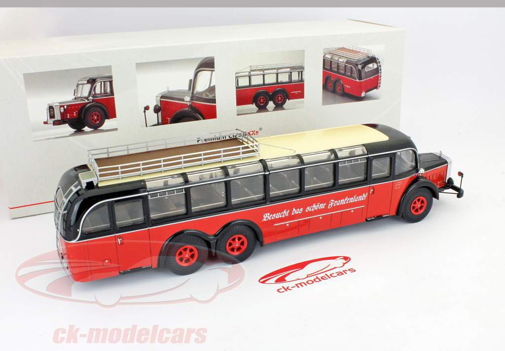 Mercdes-Benz O10000 rød / sort 1:43 PremiumClassiXXs