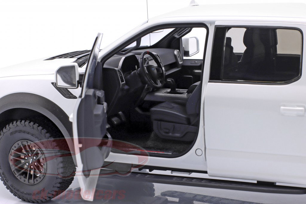 Ford F-150 Raptor Supercrew Byggeår 2019 Oxford hvid 1:18 AUTOart