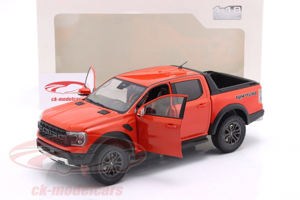 1/18 フォード レンジャー ラプター オレンジ2024 SOLIDOミニカー Ford Ranger Raptor - Orange Raptor - 2024 - Solido