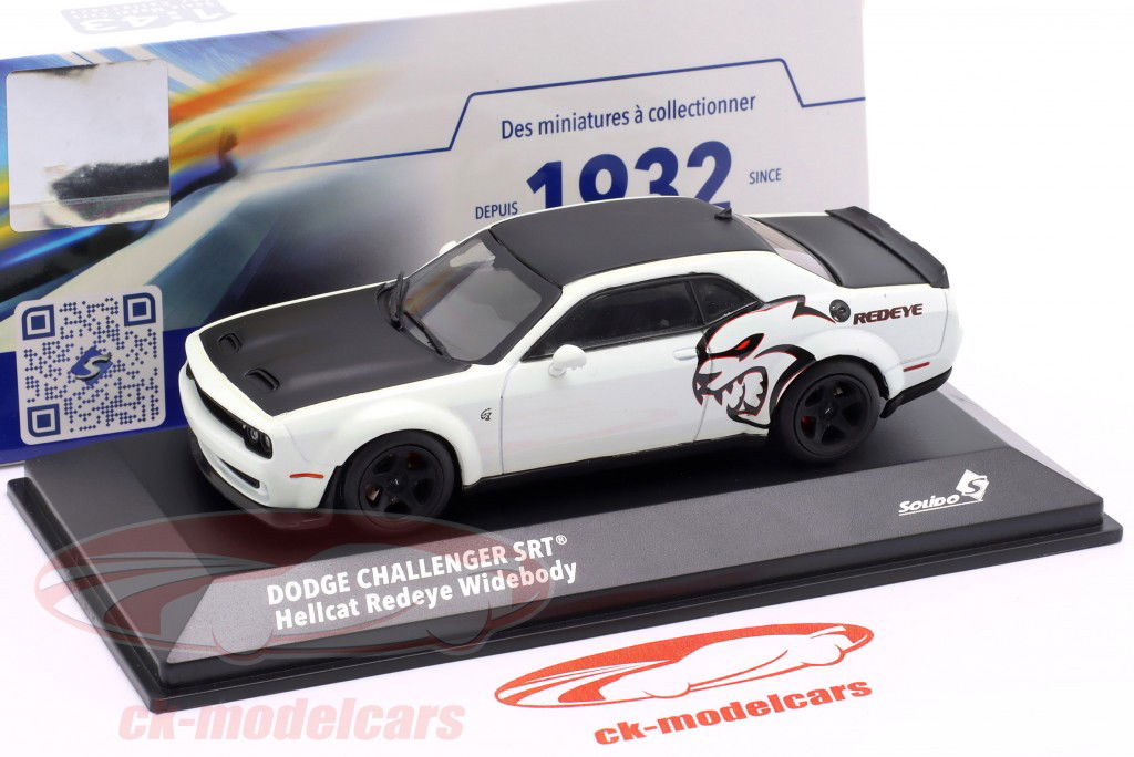 Dodge Challenger SRT Hellcat Redeye Widebody Custom 2020 hvid 1:43 Solido