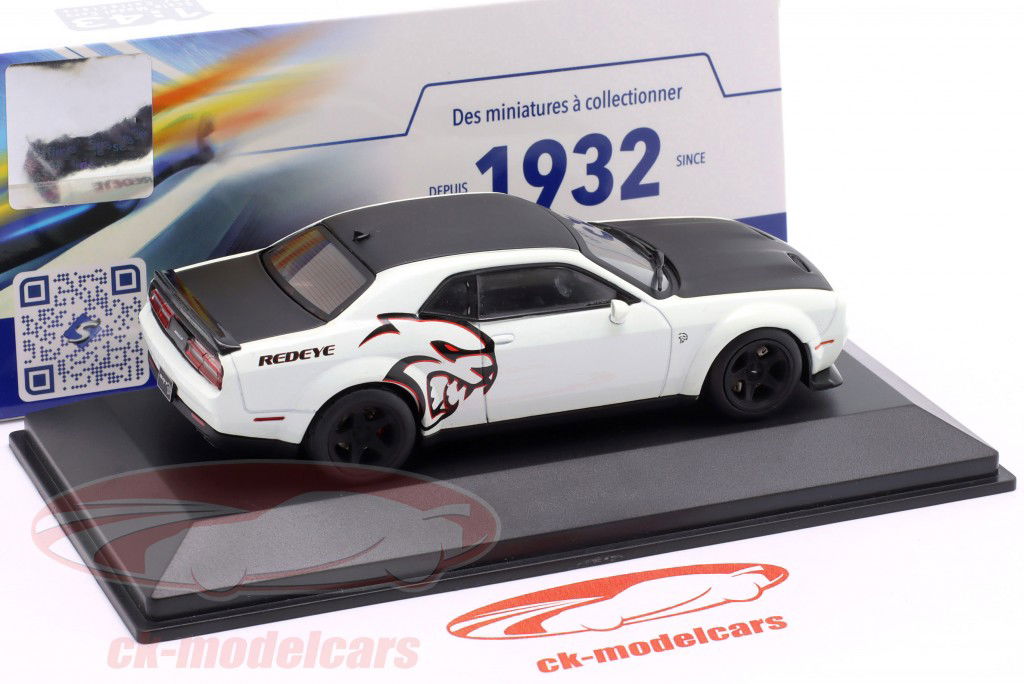 Dodge Challenger SRT Hellcat Redeye Widebody Custom 2020 hvid 1:43 Solido